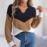 Lotte - Langärmeliger Strickpullover