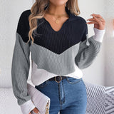 Lotte - Langärmeliger Strickpullover