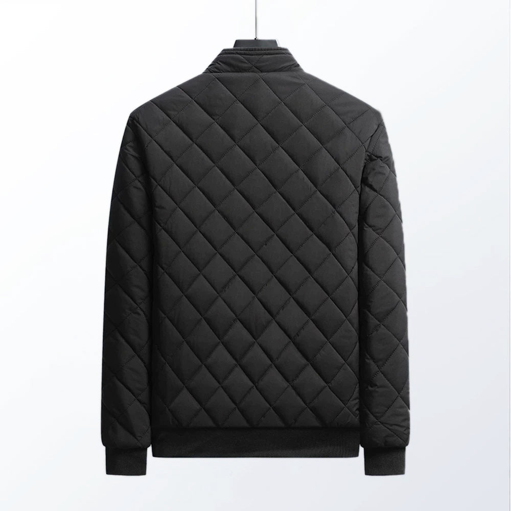 Atlas - Gesteppte Diamant-Winterbomberjacke