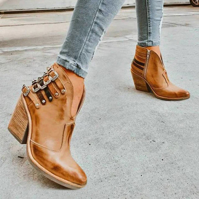 Ilana - Damen Stiefeletten Ankle Boots