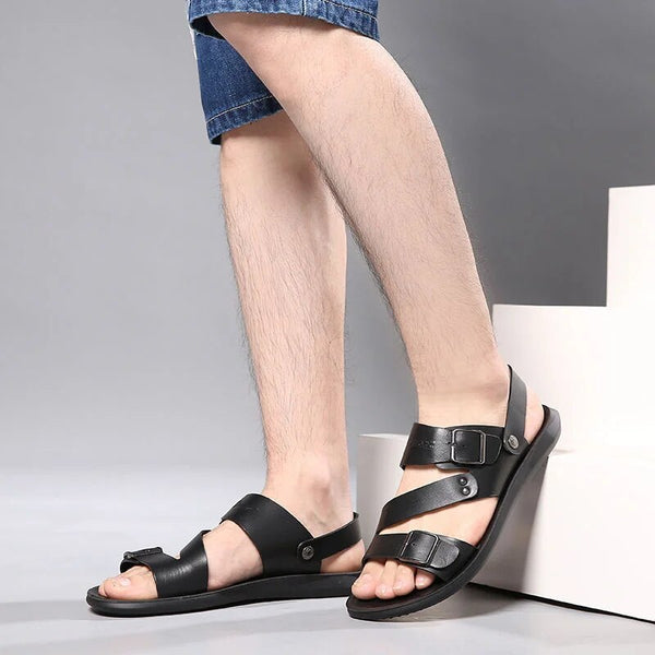 Luca - Leder-Sandalen