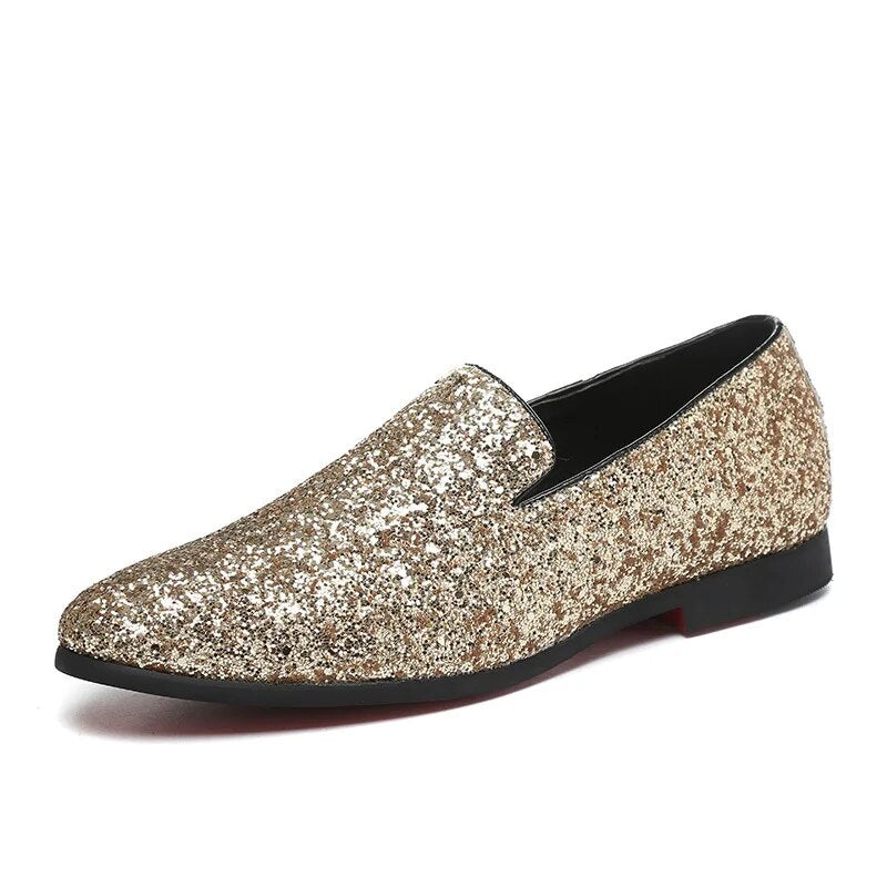 Arthur - Glitter Herren Loafers