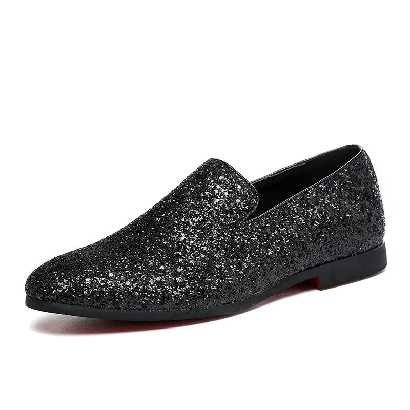 Arthur - Glitter Herren Loafers