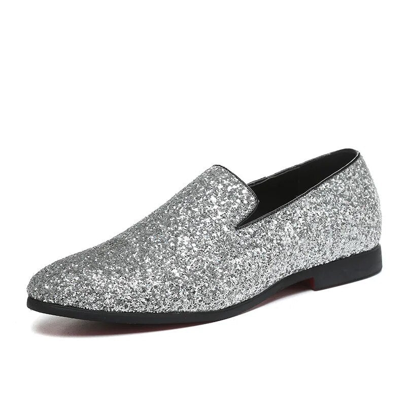 Arthur - Glitter Herren Loafers