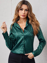 Desirée - Leopard Langarmshirt