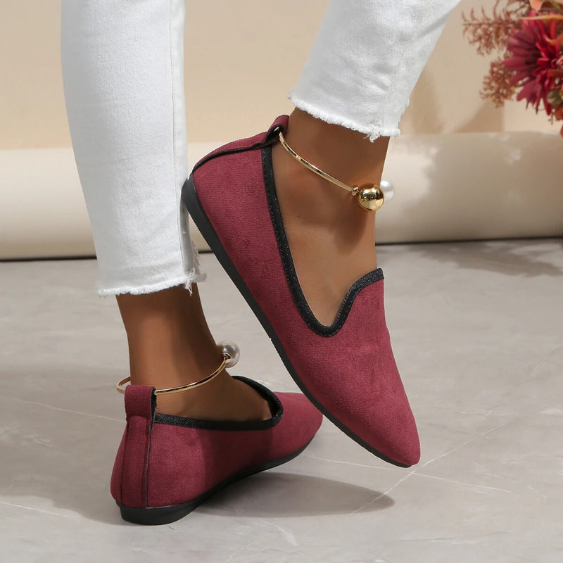 Lotta - Spitz zulaufende Schuhe mit weichen Sohlen