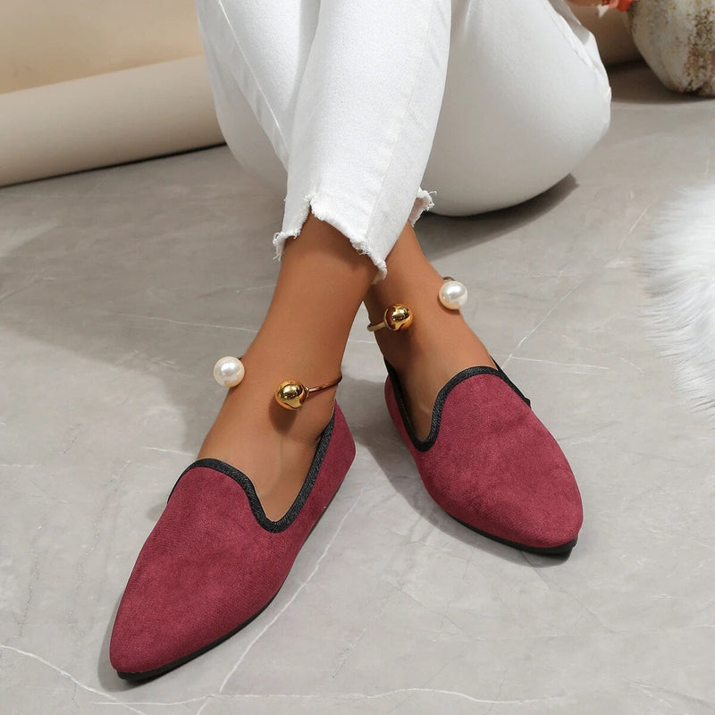 Lotta - Spitz zulaufende Schuhe mit weichen Sohlen