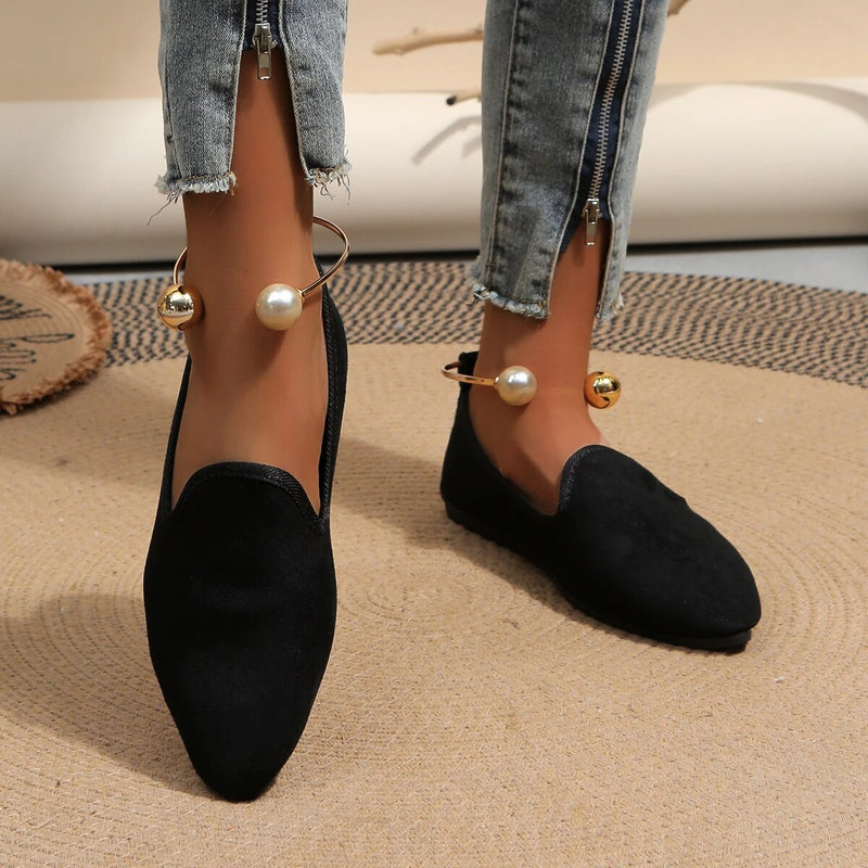 Lotta - Spitz zulaufende Schuhe mit weichen Sohlen