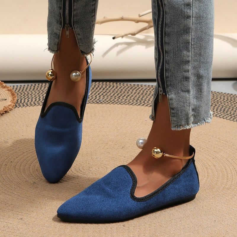 Lotta - Spitz zulaufende Schuhe mit weichen Sohlen