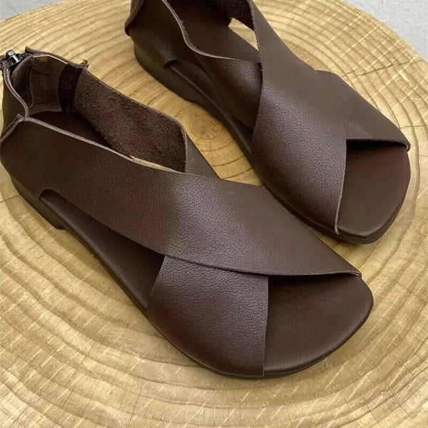 Claribel - Rutschfeste Leder Sandale