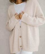 Frigga - Stilvolle Kaschmir-Strickjacke