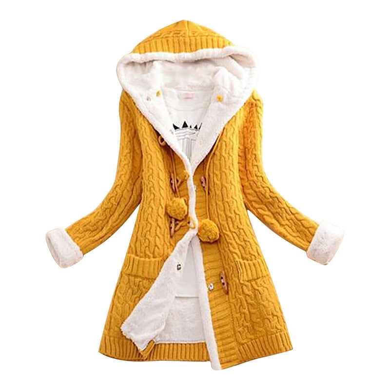 Asta - Bequeme Winter-Strickjacke für Frauen