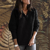 Manika - Oversize-Pullover mit Reißverschluss